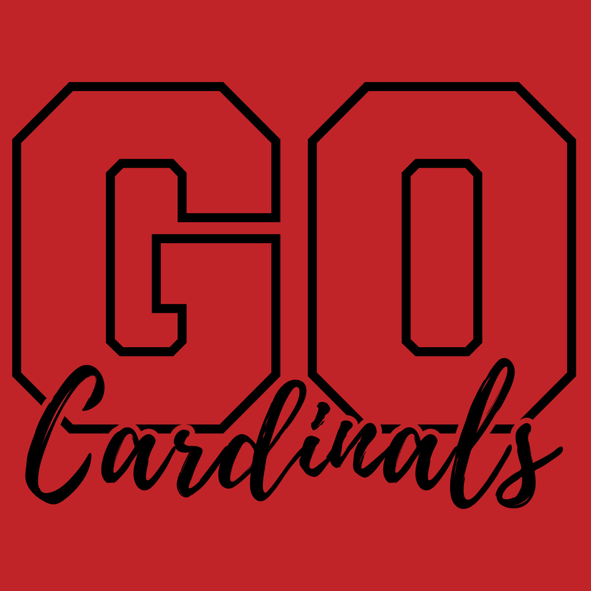 Concordia Cardinal Closet Go Cardinals T-Shirt- Black – Concordia