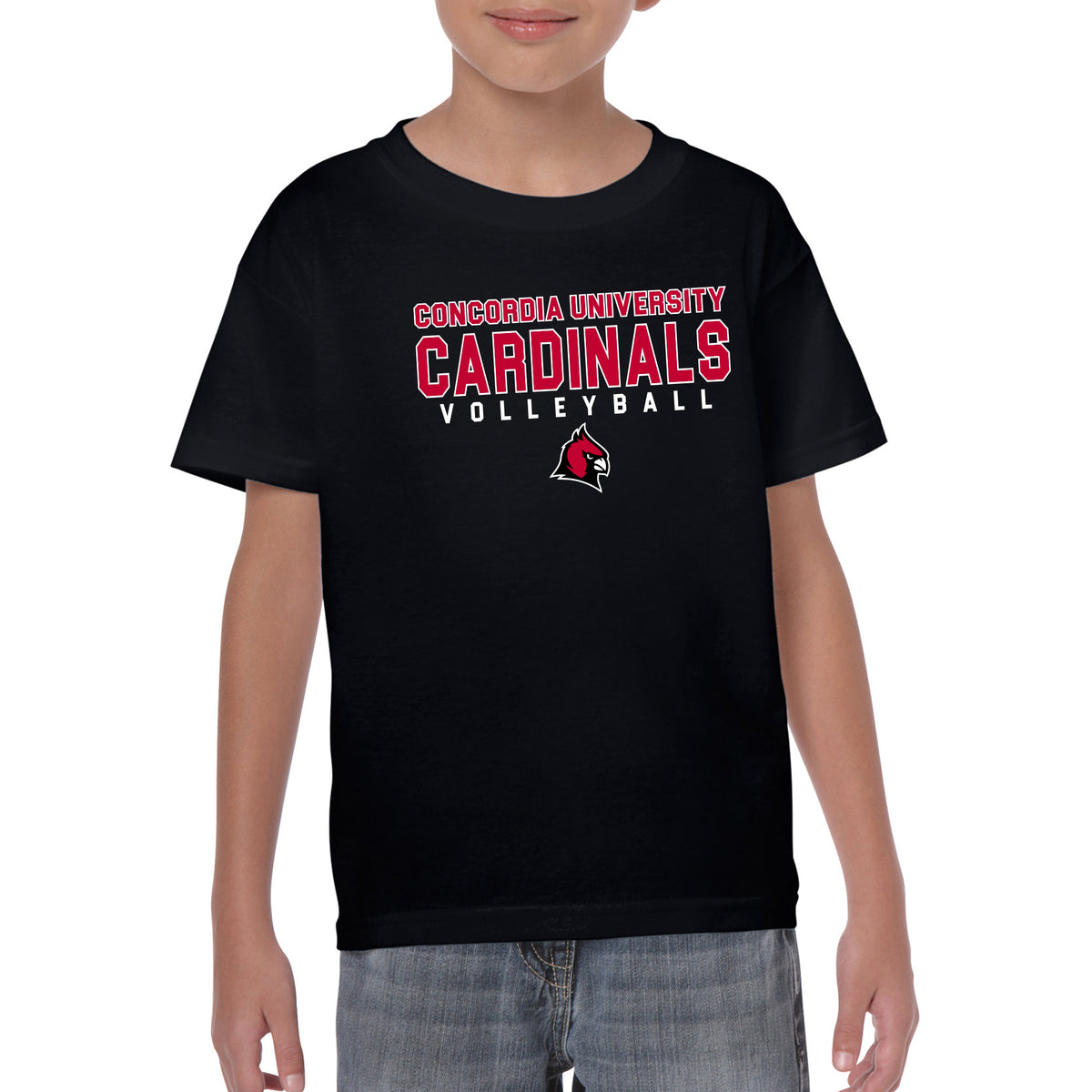 Concordia Cardinals Circle Logo Unisex T-Shirt - Black – Concordia Ann Arbor