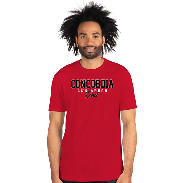 Concordia Dad T-shirt - Red
