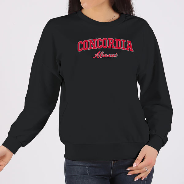 Concordia Alumni Crewneck Sweatshirt - Black