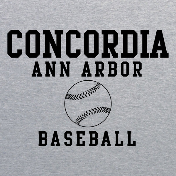 Concordia Baseball T-Shirt - Sport Grey