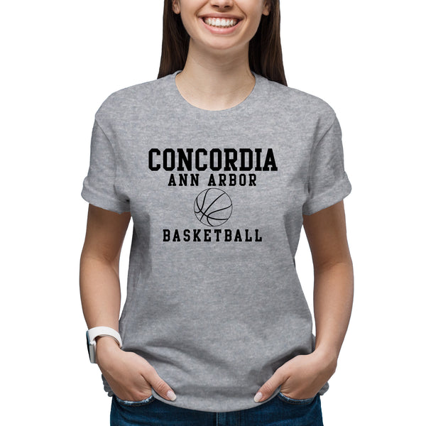 Concordia Basketball T-Shirt - Sport Grey