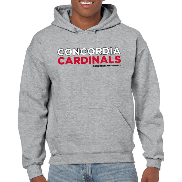 Concordia Cardinals Hoodie - Sport Grey