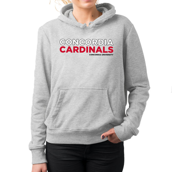 Concordia Cardinals Hoodie - Sport Grey