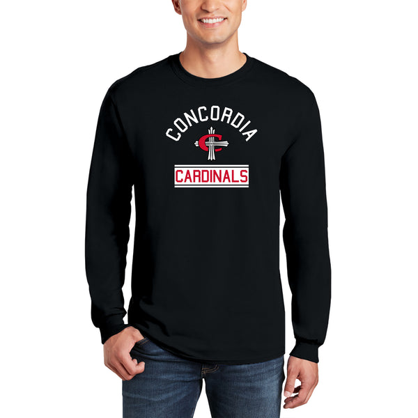 Concordia Cross Long-Sleeve T-Shirt - Black