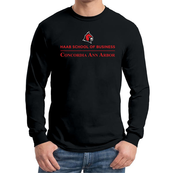 Concordia HAAB School of Business Longsleeve T-Shirt - Black