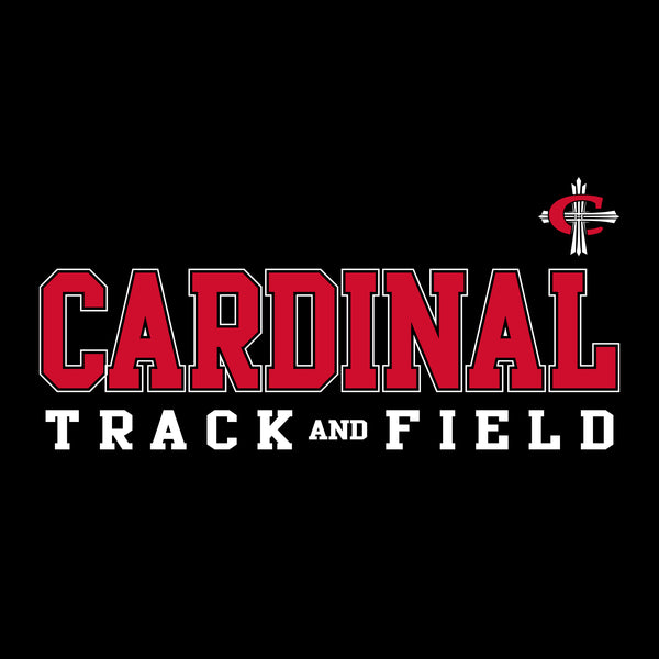 Cardinal Cross Track & Field T-Shirt - Black