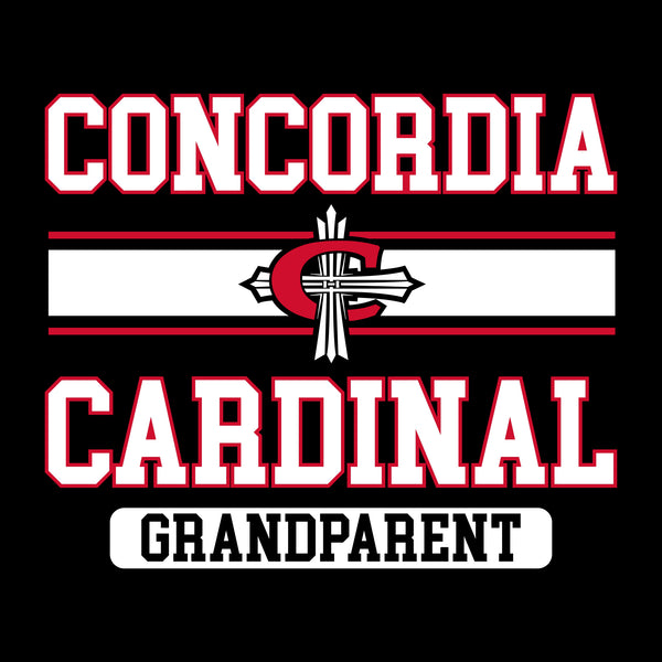 Cardinal Grandparent T-Shirt - Black