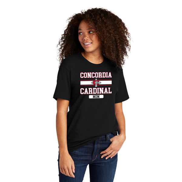 Cardinal Mom T-Shirt - Black