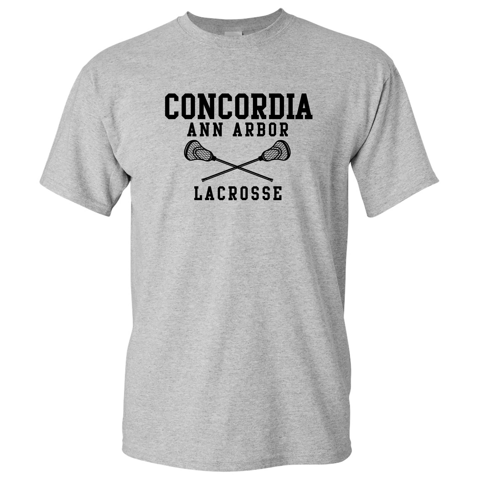Concordia Lacrosse T-Shirt - Sport Grey