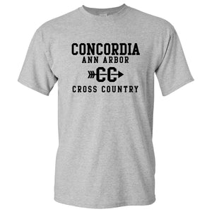 Concordia Cross Country T-Shirt - Sport Grey