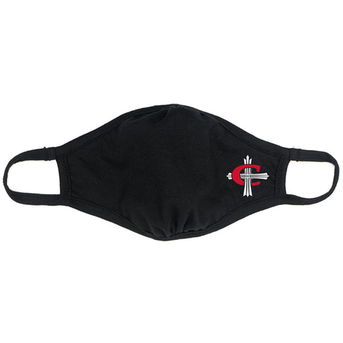Cardinal Face Mask - Black (Two Pack)