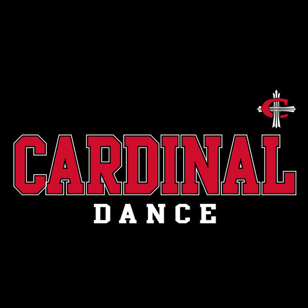 Cardinal Cross Dance T-Shirt - Black