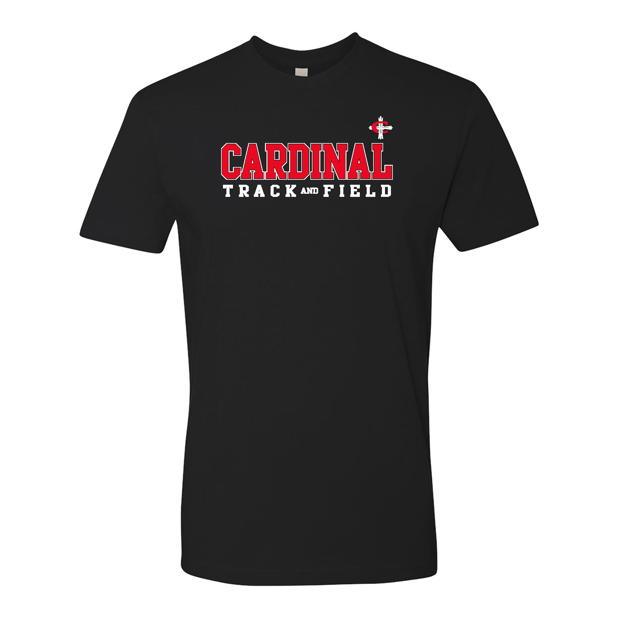 Cardinal Cross Track & Field T-Shirt - Black