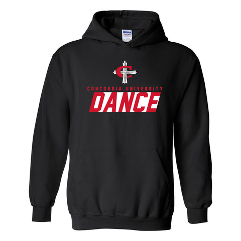 CUAA Cardinal Cross Dance Hoodie - Black