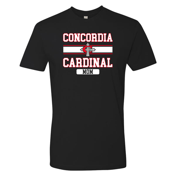 Cardinal Mom T-Shirt - Black