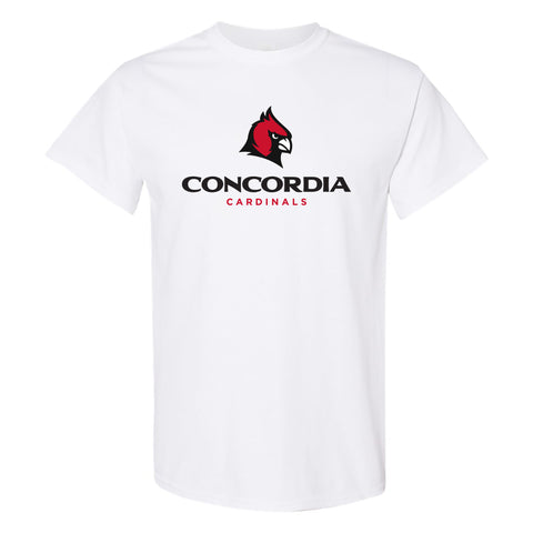 Concordia Cardinal Head Unisex Polo - Black – Concordia Ann Arbor