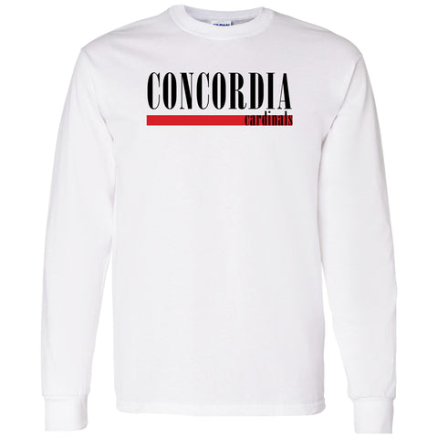 Concordia Cardinals Long-Sleeve T-Shirt - White