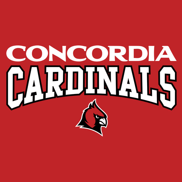 Concordia Cardinals Bold Collegiate Hooded Sweatshirt - Red