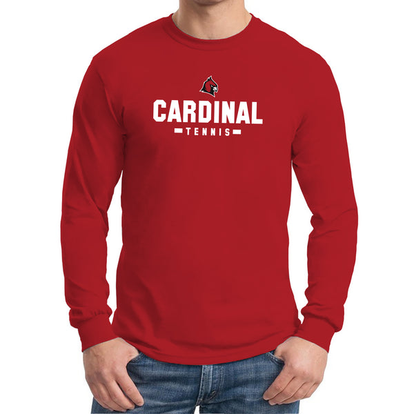 Concordia Cardinals Tennis Longsleeve T-Shirt - Red