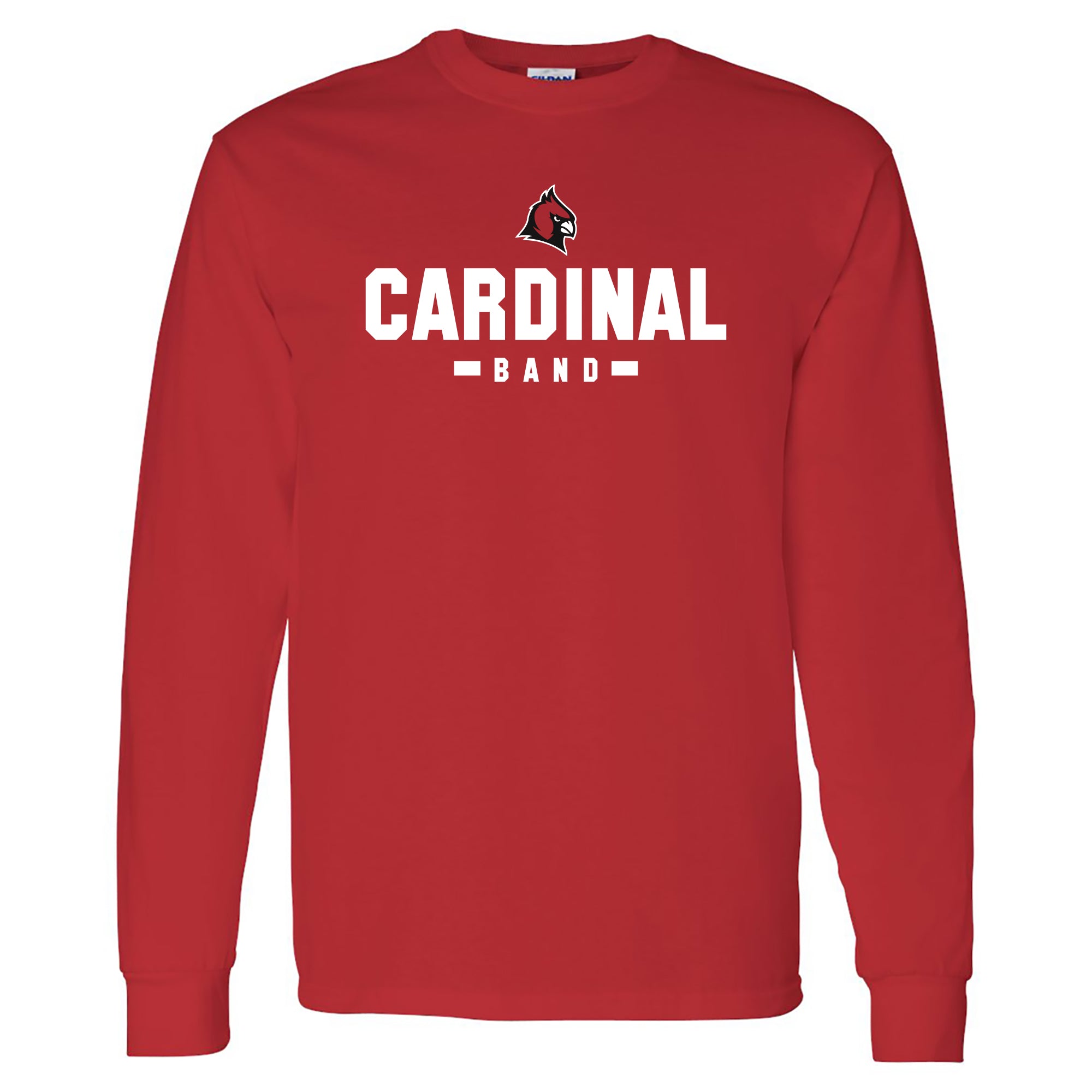 Concordia Cardinals Band Longsleeve T-Shirt - Red