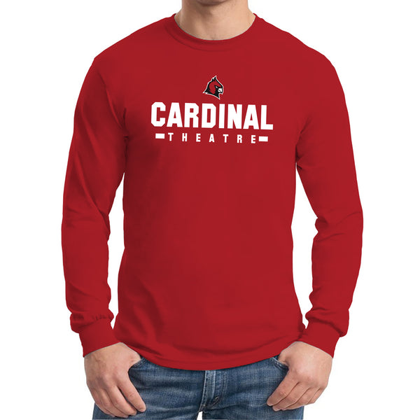 Concordia Cardinals Theatre Longsleeve T-Shirt - Red
