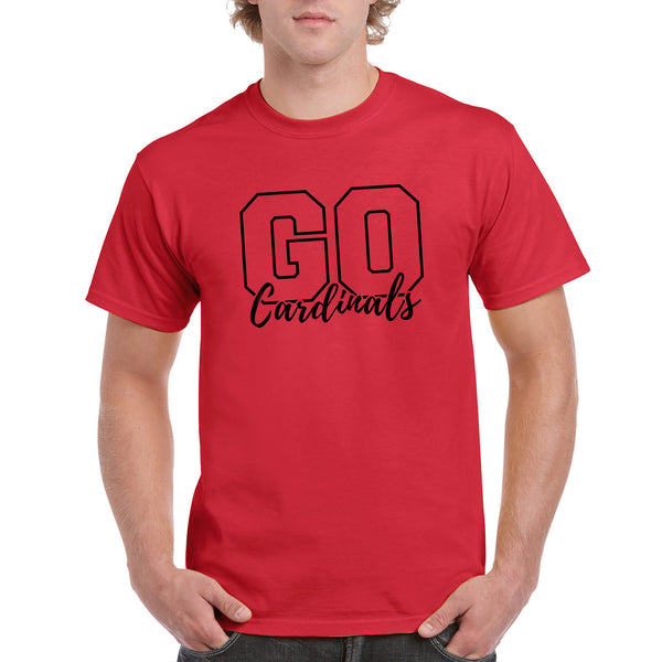 Concordia Go Cardinals Unisex T-Shirt - Sport Grey