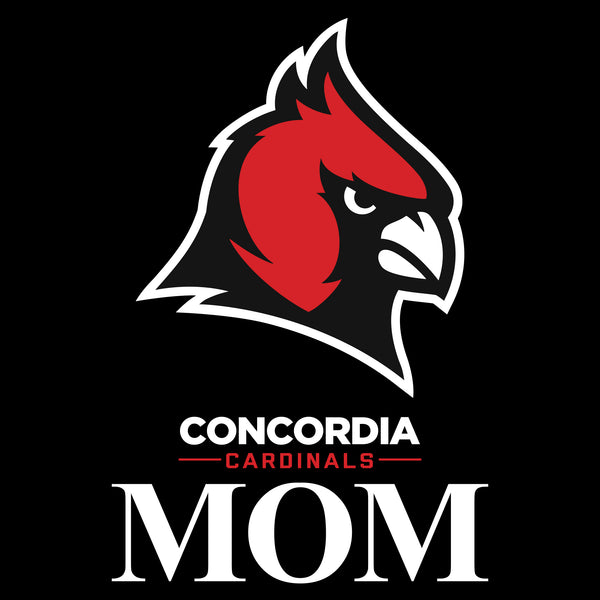 Concordia Cardinals Mom Unisex Longsleeve T-Shirt - Black