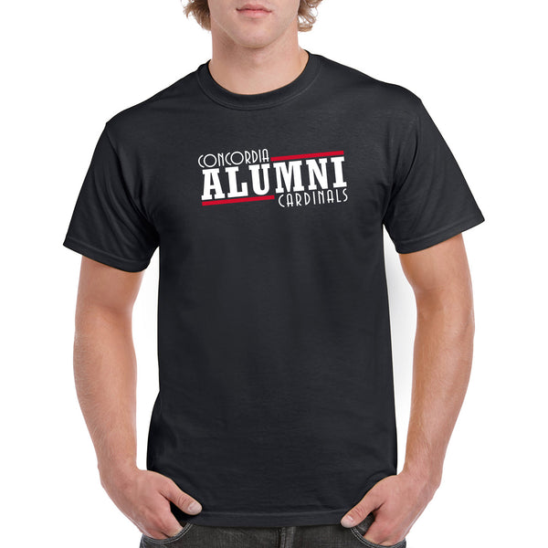 Concordia Retro Alumni Unisex T-Shirt - Black