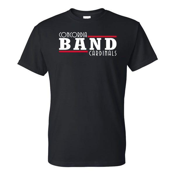 Concordia Retro Band Unisex T-Shirt - Black