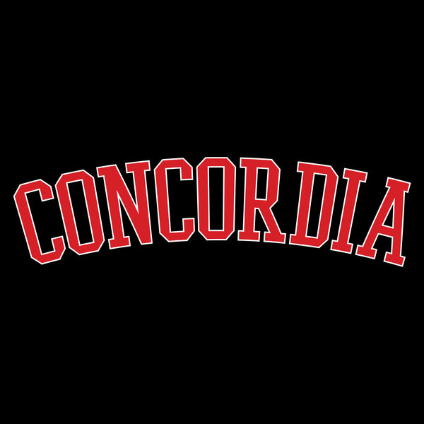 Concordia Cardinal Back Design Longsleeve T-Shirt - Black