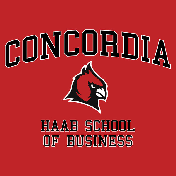 Concordia HAAB School of Business Arch Longsleeve T-Shirt - Red