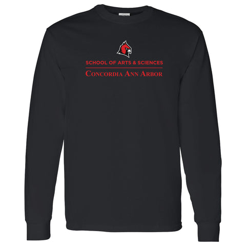 Concordia School of Arts & Sciences Longsleeve T-Shirt - Black