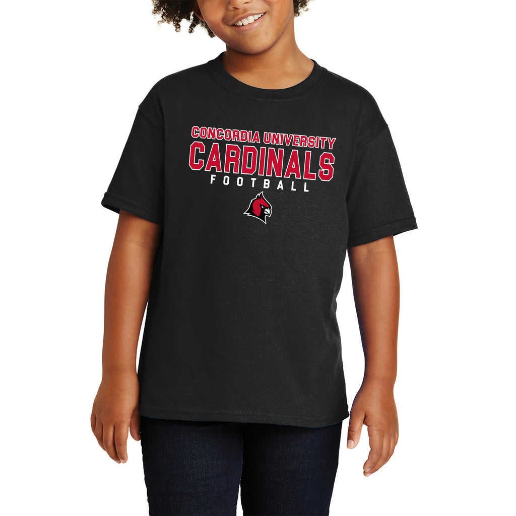 Concordia Cardinals Circle Logo Unisex T-Shirt - Black – Concordia