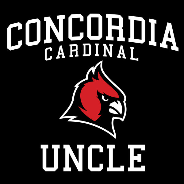 Concordia Cardinal Uncle Hooded Sweatshirt - Black