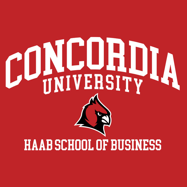 Concordia Habb School of Business LongSleeve T-Shirt - Red