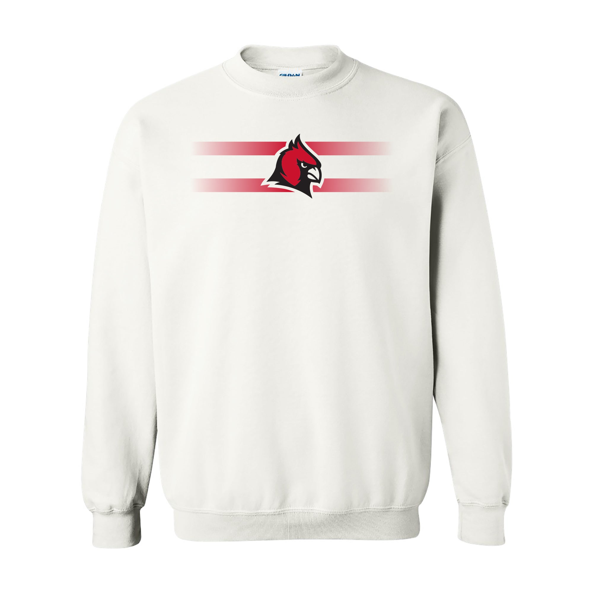 Concordia Cardinal Head Crewneck Sweatshirt - White