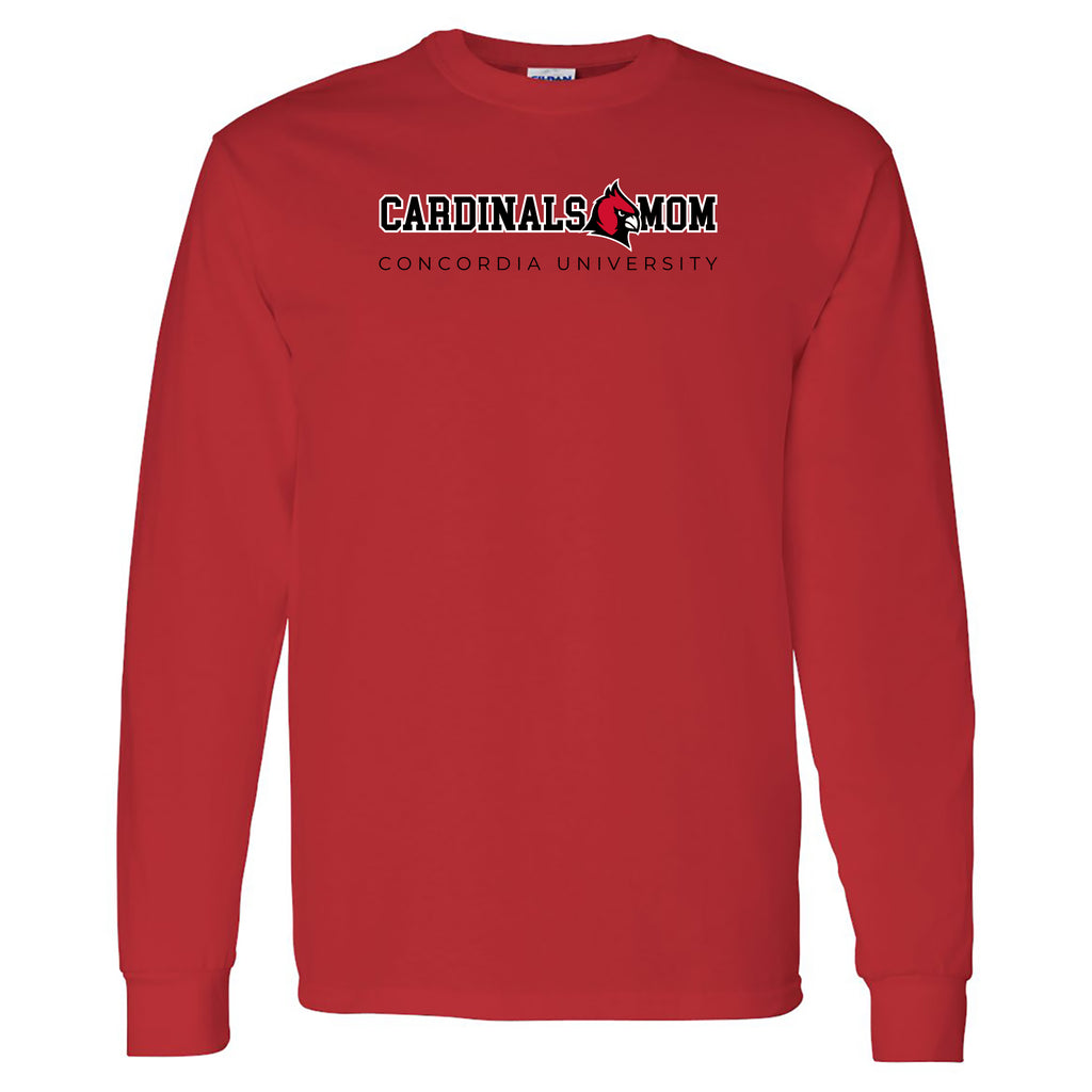 Cardinals Mom Longsleeve T-Shirt - Red – Concordia Ann Arbor