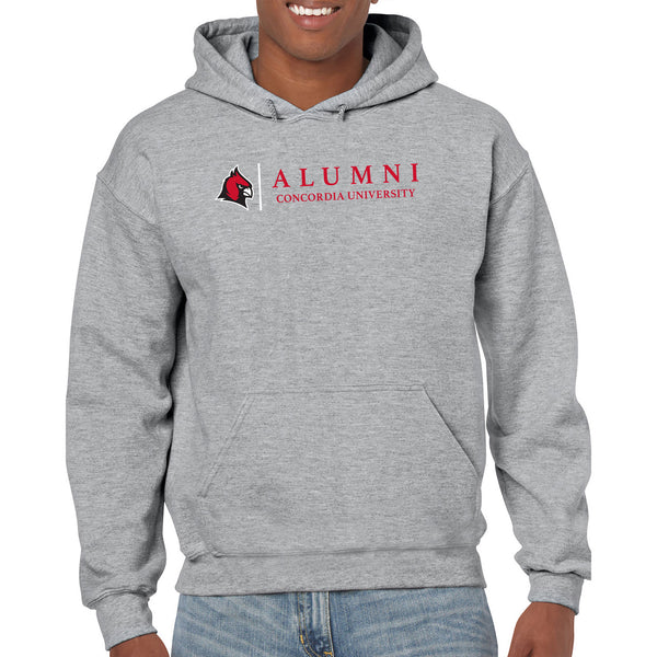 Concordia Alumni Hooded Sweatshirt - Sport Grey