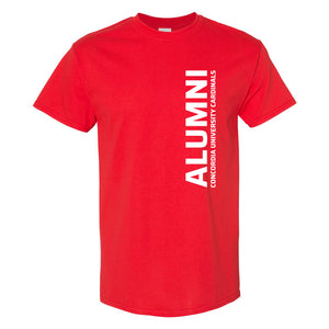Concordia Alumni Vertical Unisex T-Shirt - Red