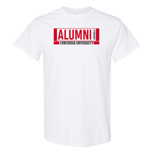 CUAA Alumni Block Unisex T-Shirt - White
