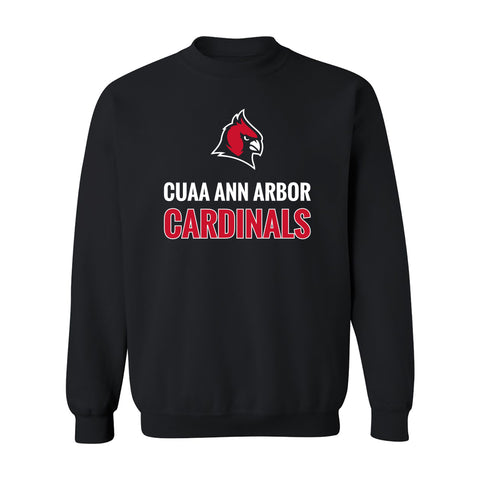 Concordia Cardinal Closet Crewneck Sweatshirt- Black