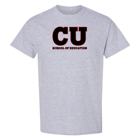 Concordia Cardinal Closet School of Education T-Shirt- Sport Grey